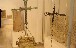 Χριστιανικοί σταυροί και κανδήλες Βασιλικών Δίου